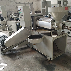 New design screw cold oil press machine with feeder and filter