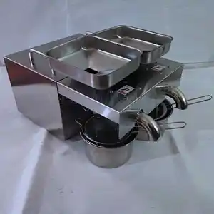 New Design Double-spindle  Automatic Mini Oil Press