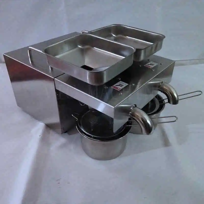 New Design Double-spindle  Automatic Mini Oil Press
