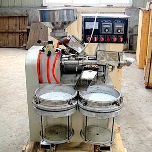 Mini  oil press machine with vacuum filter