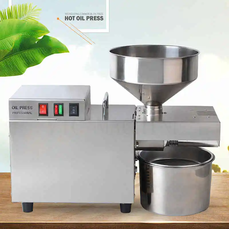 New Home Use Stainless Steel Automatic Mini Oil Press Machine