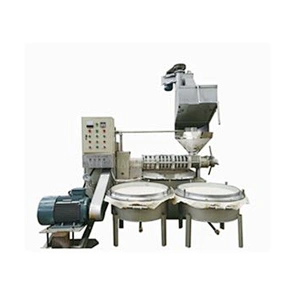 New design screw cold oil press machine with feeder and filter