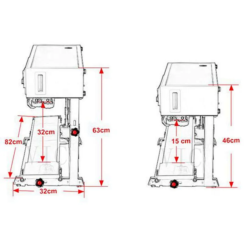 Automatic mini sealer Vertical plastic bag sealing machine