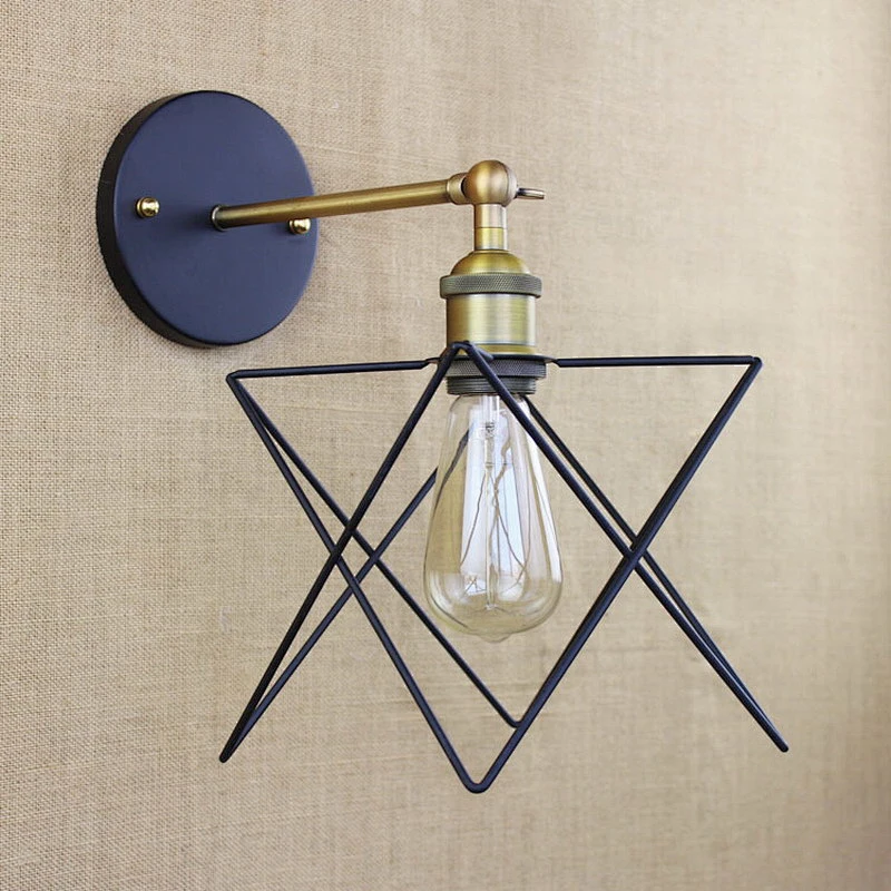 Art Design Vintage Wall Lamps E27 Edison Bulb Loft Lamps