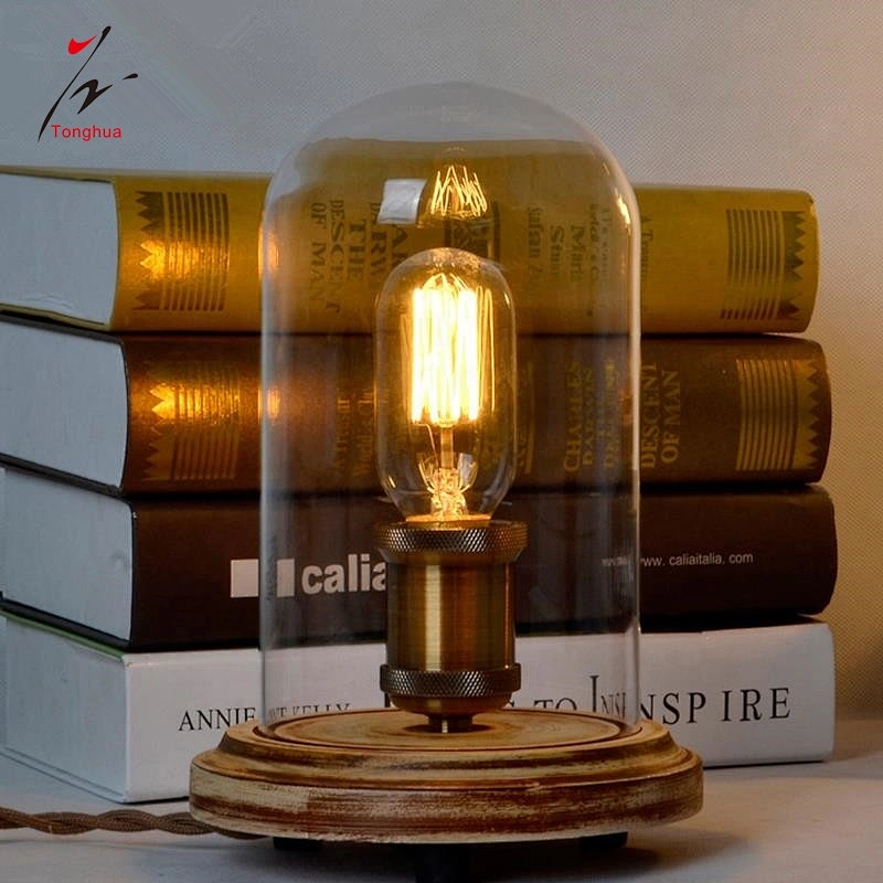 Decorative Tubular Incandescent Edison Bulb T45 with Amber/ Clear Glass 25W 40W 60W for Pendant Chandelier Light  Made in China