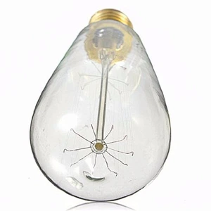 Vintage Retro Edison Bulb ST64 19AK Squirrel cage