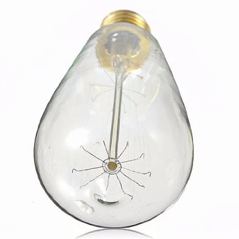 Vintage Retro Edison Bulb ST64 19AK Squirrel cage