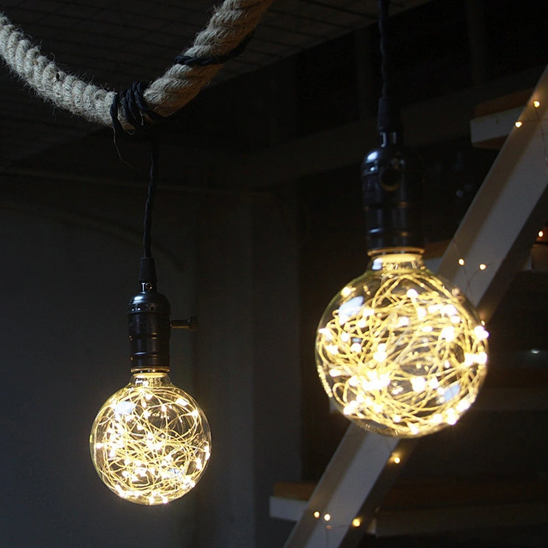 Christmas Decorative LED G950 E27 1.4W Base Copper Wire String Light For Holiday