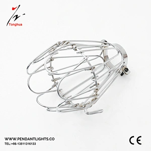 Retro Bird Cage Metal  E26 E27 Iron Bird cage Style Pendant Light