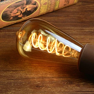 Vintage style light soft filament led bulb led edison light bulb E27 4w