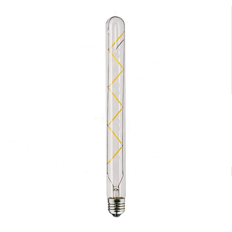 Tube Lights T30*300 LED filament lamp double-sided 8W E27 dimming LED filament bulb