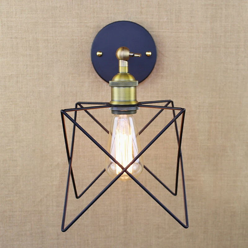 Art Design Vintage Wall Lamps E27 Edison Bulb Loft Lamps