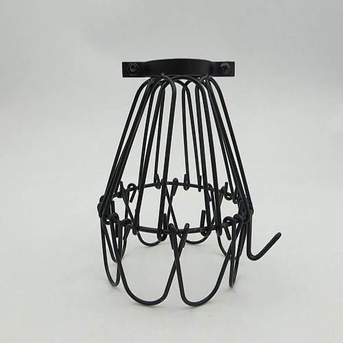 Black Metal Decorative Lamp Cage Shade Edison Bulb Lamp Cages