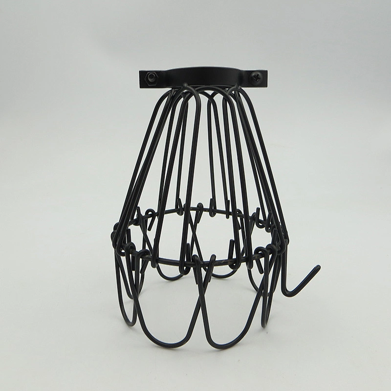 Black Metal Decorative Lamp Cage Shade Edison Bulb Lamp Cages