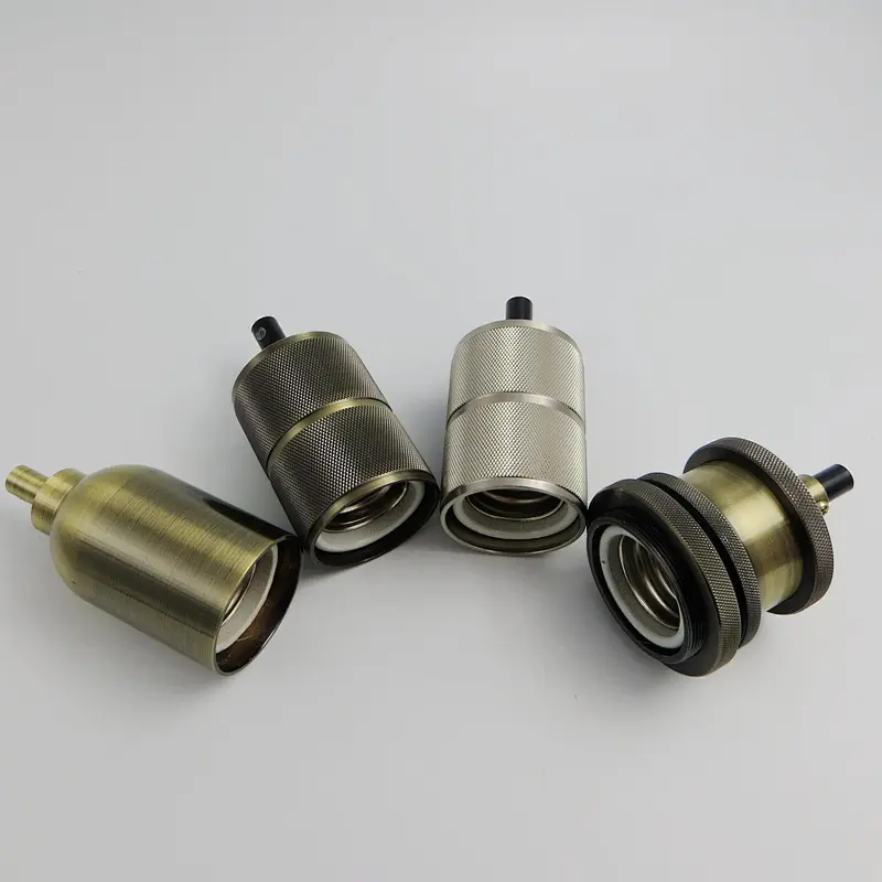 Antique Industrial Aluminum Lamp Holder E40 Lamp Socket Made In China