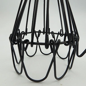 Black Metal Decorative Lamp Cage Shade Edison Bulb Lamp Cages