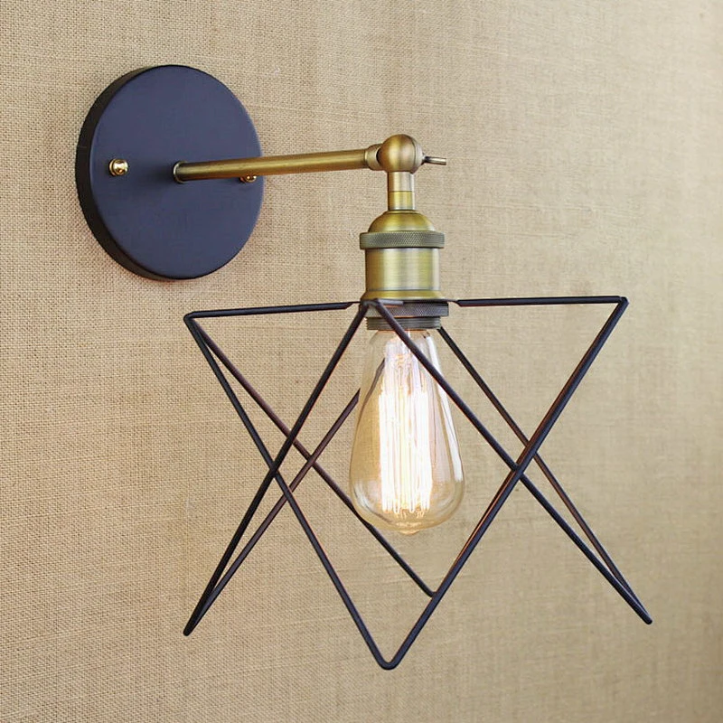 Art Design Vintage Wall Lamps E27 Edison Bulb Loft Lamps