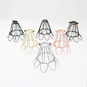 Retro Bird Cage Metal  E26 E27 Iron Bird cage Style Pendant Light