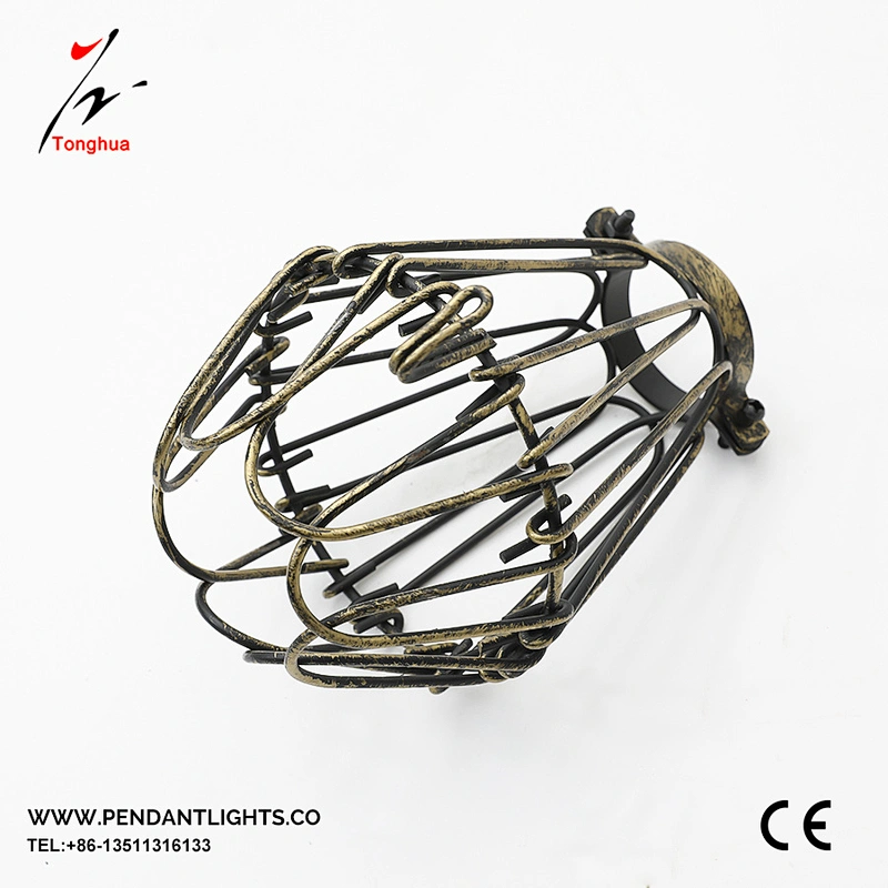 Retro Bird Cage Metal  E26 E27 Iron Bird cage Style Pendant Light