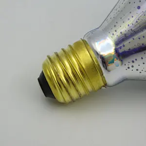 High quality 3D LED C125 E26, E27, B22 Base Vintage Filament Decorative Light Bulb