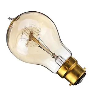 E27 B22 Base Edison Bulb A19 Loop Filament Bulb 25W 40W 60W
