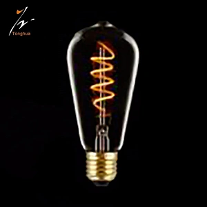 Vintage style light soft filament led bulb led edison light bulb E27 4w