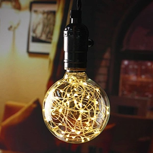 E27 LED Bulb String Filament Light G95 LED Holiday String Bulb