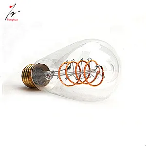 Vintage style light soft filament led bulb led edison light bulb E27 4w