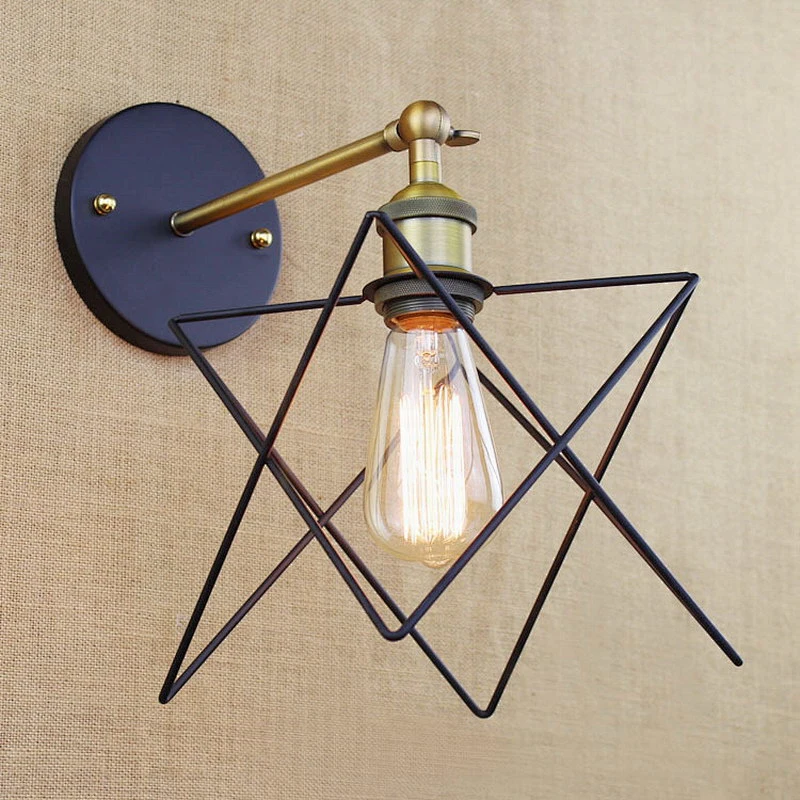 Art Design Vintage Wall Lamps E27 Edison Bulb Loft Lamps