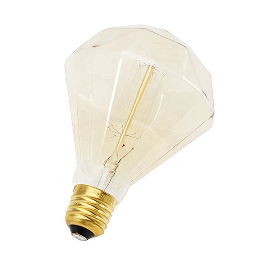D95 Edison Diamond-shaped Ampoule Vintage Light Bulb E27 220V 40W Lampada Pendant Lights Incandescent Bulb Decor Retro Lamp