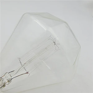 D95 Edison Diamond-shaped Ampoule Vintage Light Bulb E27 220V 40W Lampada Pendant Lights Incandescent Bulb Decor Retro Lamp