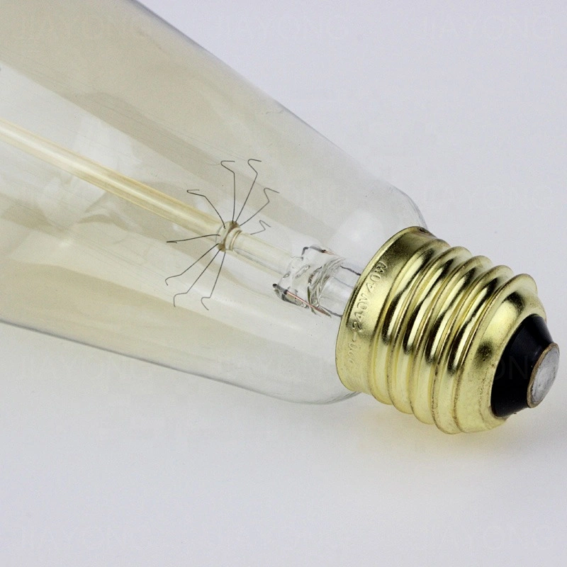 Loft Industrial Vintage Edison Bulb ST64 40W 220V Decorative Filament Lamp