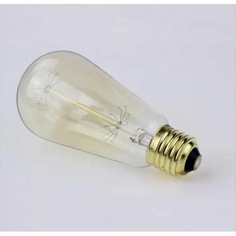 Loft Industrial Vintage Edison Bulb ST64 40W 220V Decorative Filament Lamp