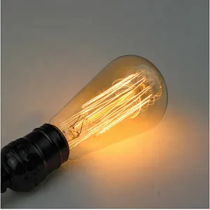 ST64 40w 60w Retro Edison Bulb E27 110v 220v Filament Vintage Light Bulbs