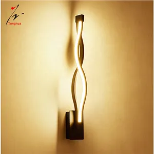 Minimalist Wall Lamps 16W AC85-265V LED Black White Lamp Lighting Decoration