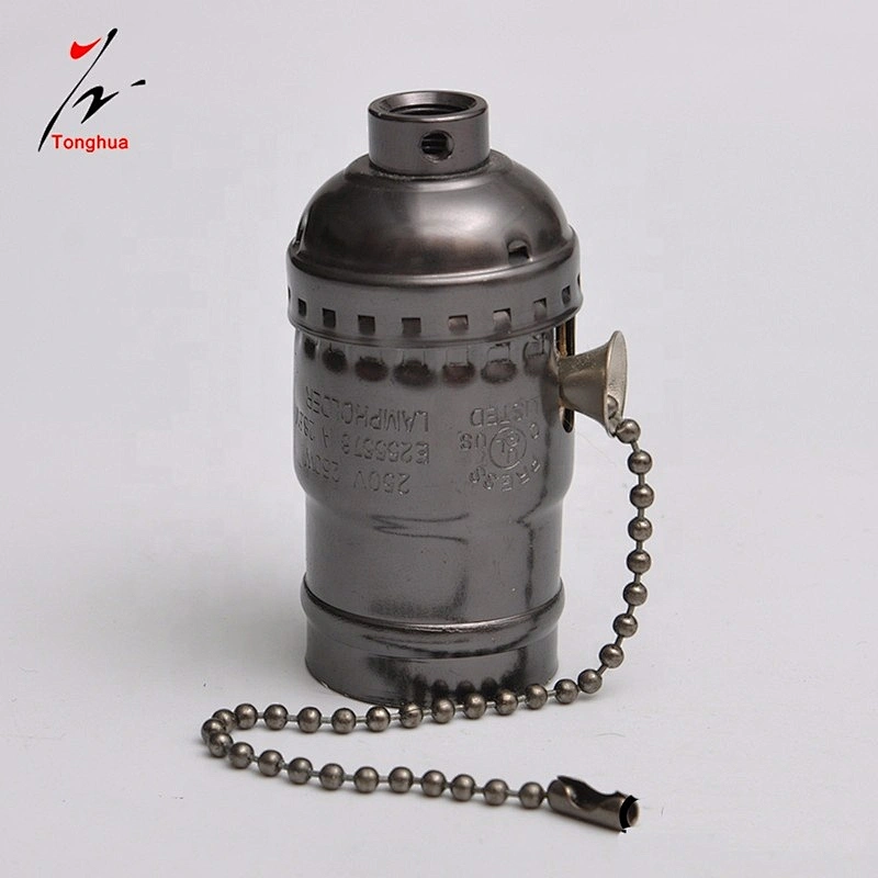 Wholesale Price Vintage Retro Socket Holder E26/E27 Lamps Base 110-240v Knob Switch Base