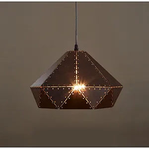Vintage Cage Pendant Light Sconce Hanging Droplight Loft Industrial Hanging Lamp for Living Room