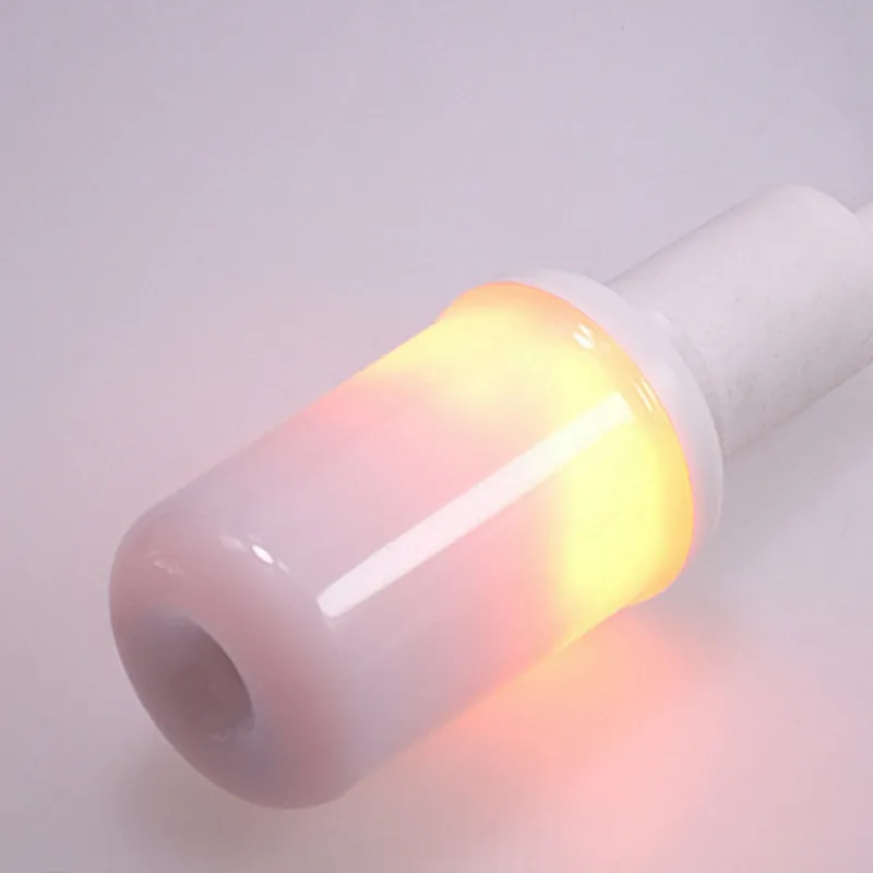 Tonghua Popular Creative 3 Modes Gravity Sensor LED Fire Flame Light E27 E26 B22 Effect Fire Flickering Emulation Bulb
