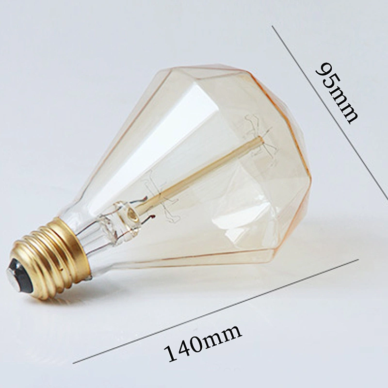 Retro Dimmable Vintage Edison Bulb D95 E27 25W 40W 60W