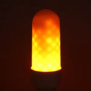 Tonghua Popular Creative 3 Modes Gravity Sensor LED Fire Flame Light E27 E26 B22 Effect Fire Flickering Emulation Bulb