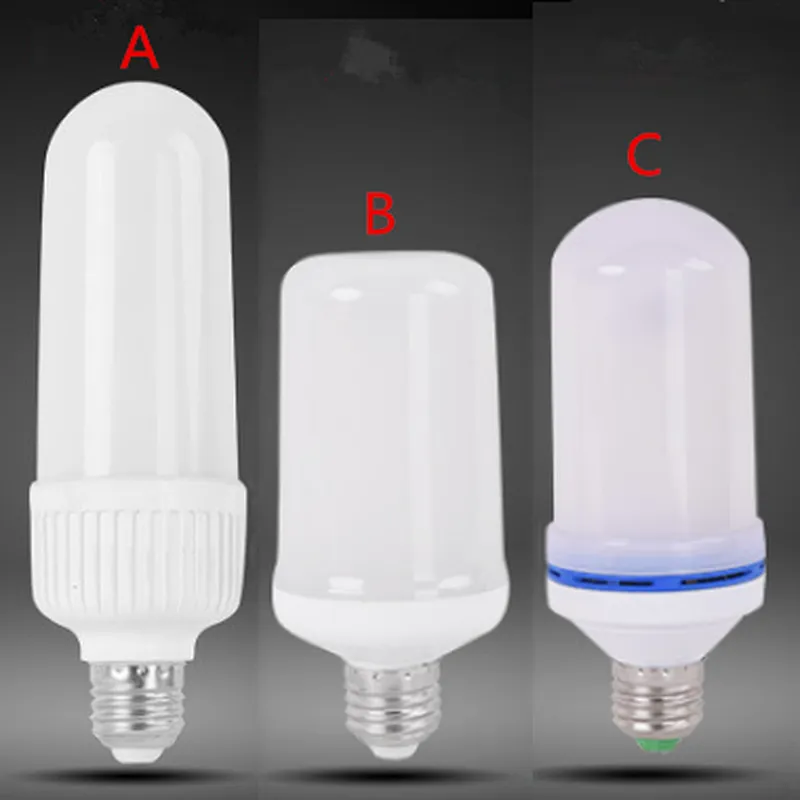 Tonghua Popular Creative 3 Modes Gravity Sensor LED Fire Flame Light E27 E26 B22 Effect Fire Flickering Emulation Bulb