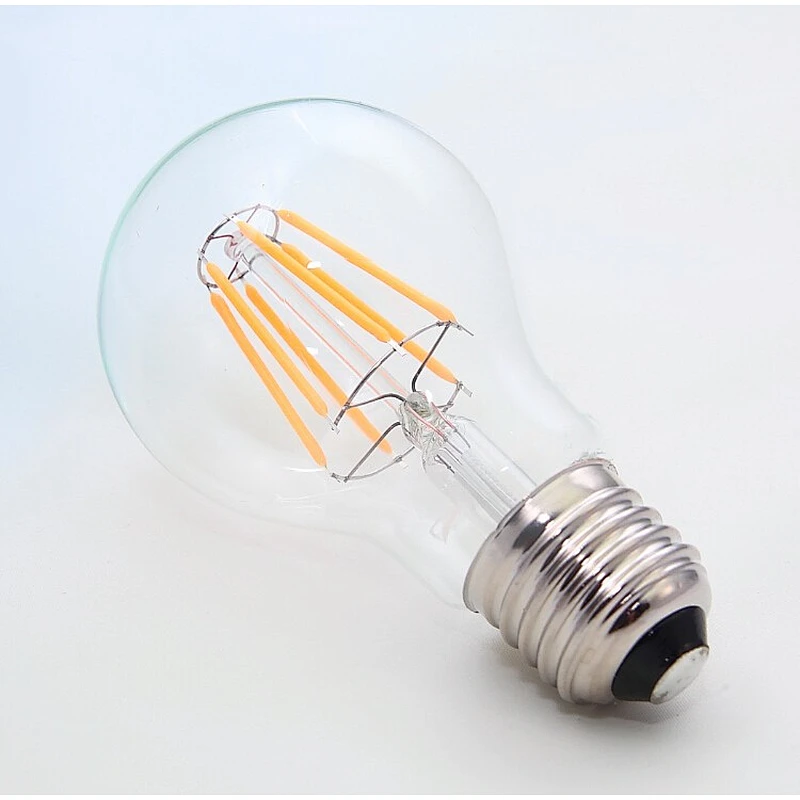 Led Filament Light Bulbs  A19 Edison Led Bulb Energy E27 Base For Pendant Light Source
