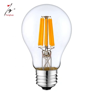 Led Filament Light Bulbs  A19 Edison Led Bulb Energy E27 Base For Pendant Light Source