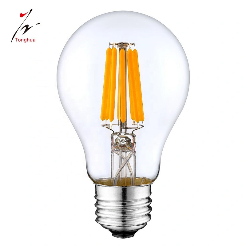 Led Filament Light Bulbs  A19 Edison Led Bulb Energy E27 Base For Pendant Light Source
