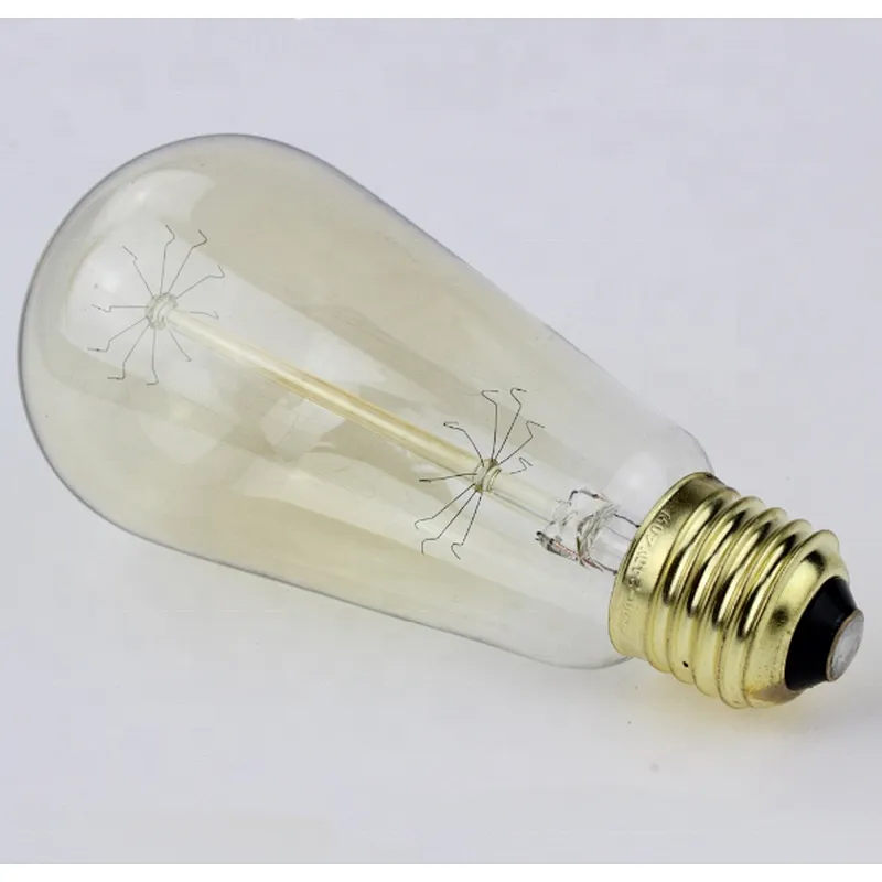ST64 40w 60w Retro Edison Bulb E27 110v 220v Filament Vintage Light Bulbs