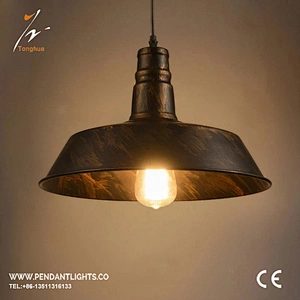 LOFT pendant light Bar restaurant aisle stairs personality wrought iron hanging lamp suspension luminaire vintage Lamps lighting
