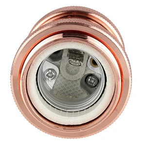 Tonghua Vintage Lighting Accessories Parts Hardware One Ring Die Casting Aluminum Pendant Lamp Holder e27