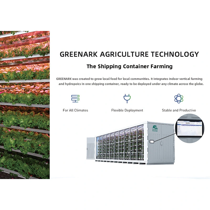 Container Farm House Vertical Shipping Farming Container Hydroponics ...