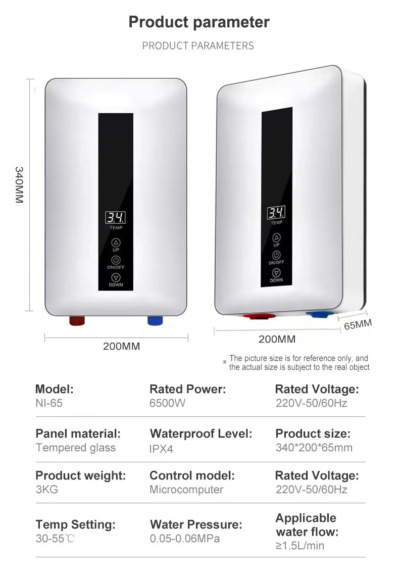Electric Tankless Water Heater
