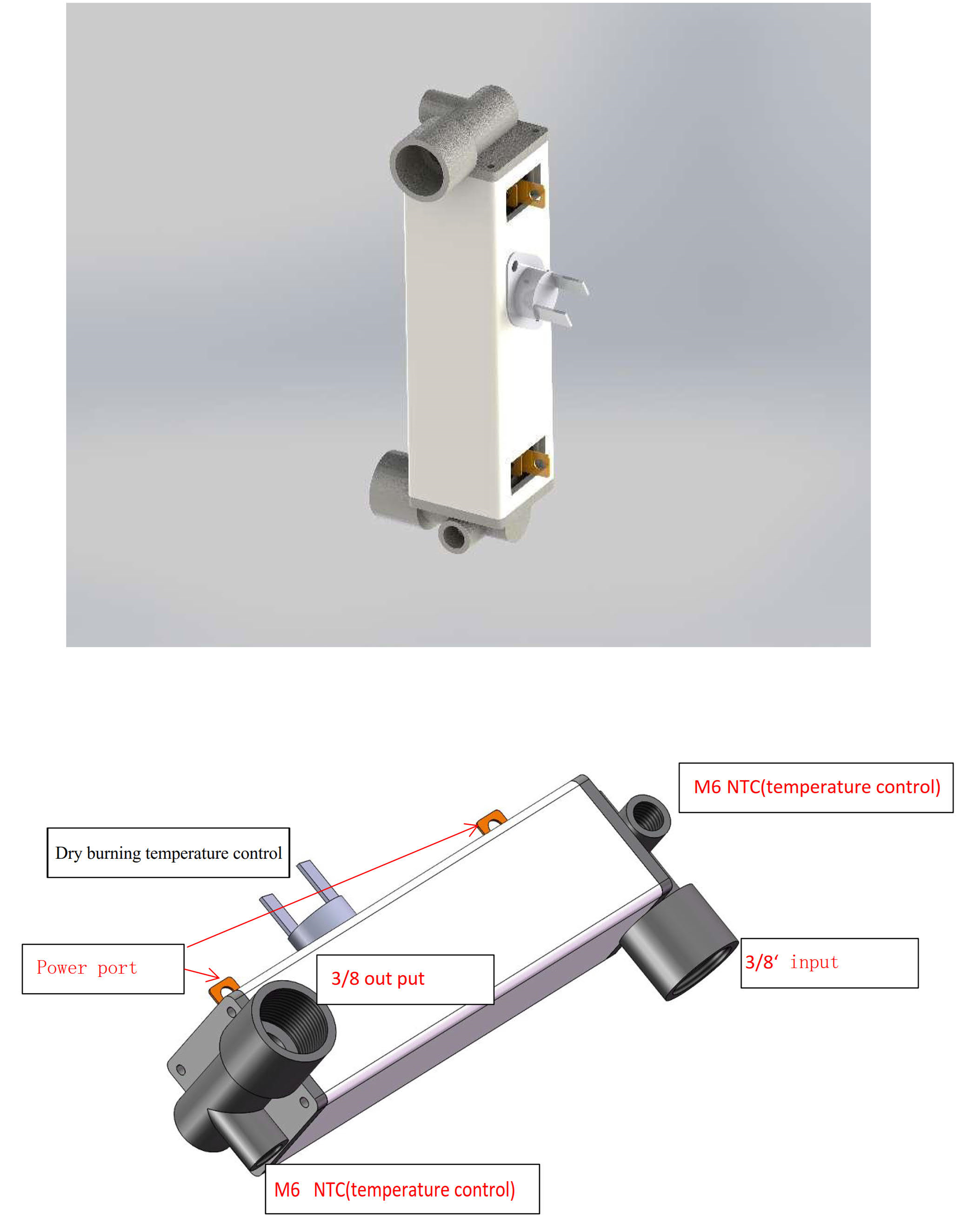 Electric HEATER Electric BOILER TANLESS water Heater;Electric Heating For Tankless Heater